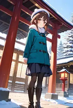 「お疲れ～今日もさむさむだね～♪」