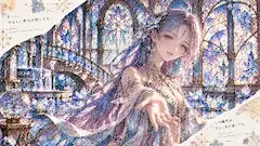水晶宮で優しい明日を待つ花乙女
