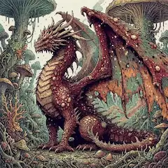 腐海のドラゴン