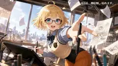 テレビアニメ『ガゾモちゃん』第一話エンドカード