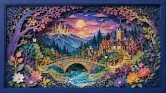 黄昏の王国を繋ぐ虹色の石橋