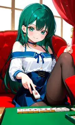 麻雀で勝負