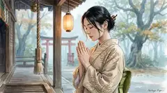 参拝 - 神聖なる祈りと静寂