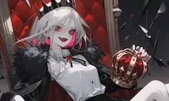 不敵な玉座