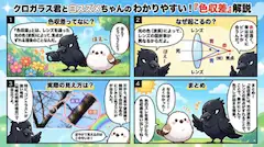 教えて！黒鴉くん！〜色収差って何！？〜