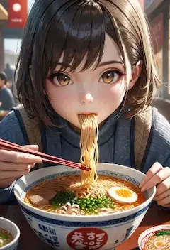 ラーメンで輝く幸せのひととき