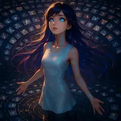 デジタル虚空の青い守護者