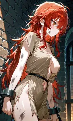 赤髪ロング　虜囚