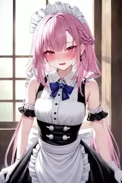 牙っ娘のピンク青目ちゃん♥