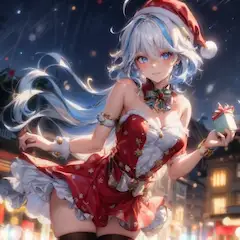【原神】フリーナ サンタ