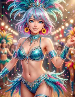 カーニバルサンバダンサー