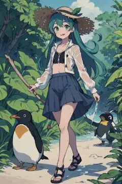 ぺンギンさんと探検！