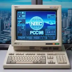 NEC製のパーソナルコンピュータ