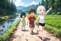 【田舎の風景】永遠の絆
