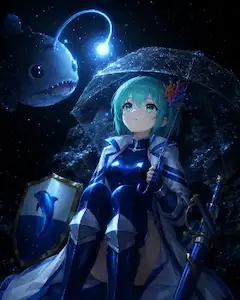 マリンスノーを見上げて