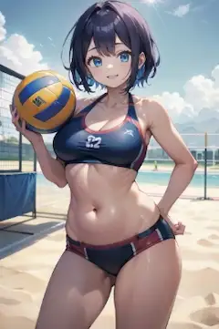 ビーチバレー女子