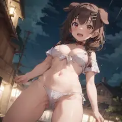 布水着