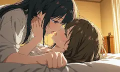 百合キス