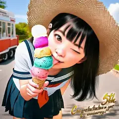NovelAI ５周年用イラスト