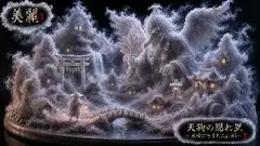霧煙に守られた天狗の隠れ里