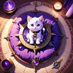 紫眸の星詠み猫