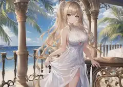 常夏のリゾートホテル