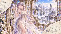 虹色の明日を待つ水晶の少女