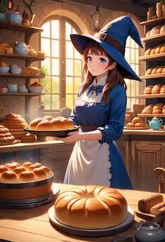 魔法のパン屋さんの甘い秘密
