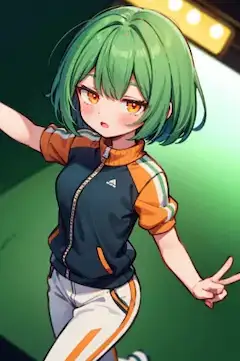 ジャージ姿