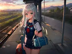 早く電車来ないかな？