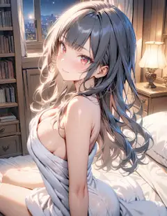 【原神】雲菫 バスタオル