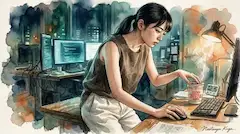 カップヌードル ― 湯気立つ深夜の3分間