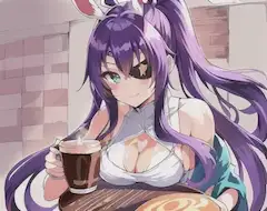 うさ耳店員×パンケーキ