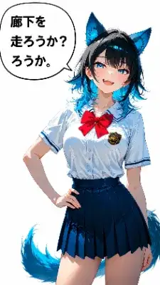 🐺 だじゃれの日｜廊下を走ろうか？ ろうか。