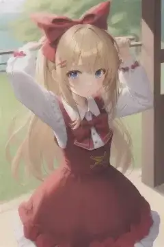 ん？なにかついてるの？