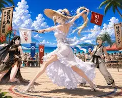 スタイリッシュ・ビーチフラッグ