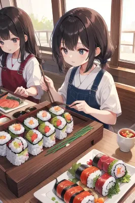 お家で手巻き寿司