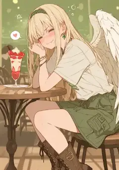 或るカフェの午後