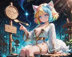 6枚）旅人を導く女神さん
