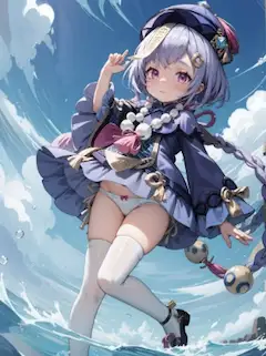 原神 七七 パンチラ