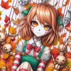 操り人形と秋
