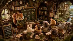 森の小さな学校 リス先生の特別授業