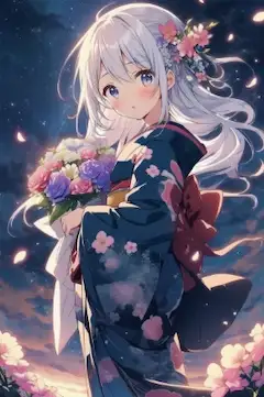 夜桜舞姫