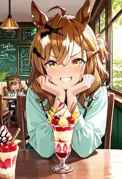 ご褒美のパフェ