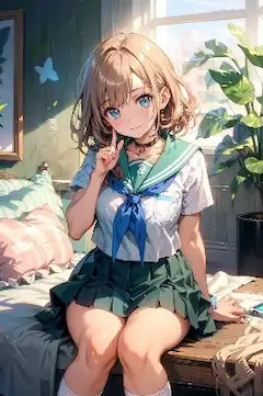 他所の娘で「首を傾げる」