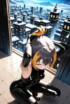 [動画]ボディスーツ　ペトラちゃん