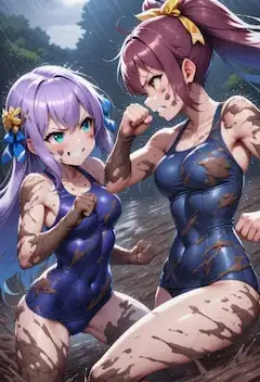 スク水　梅雨戦線