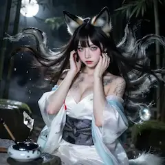 Kyuubi's Whispering Moonlight （九尾のささやく月光）