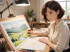 美しい横顔