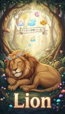 眠れる森のライオンと夢の冒険